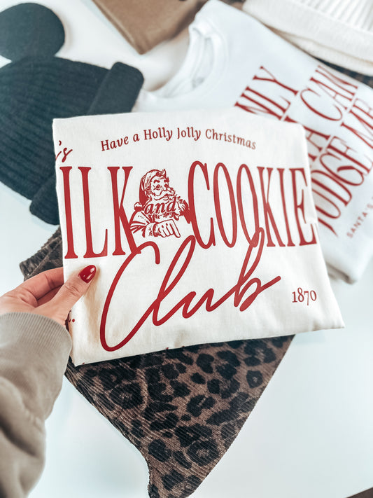 Milk & Cookies Club Oversized Tee