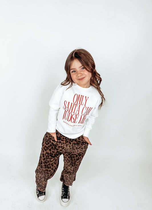 Leopard Corduroy Pant