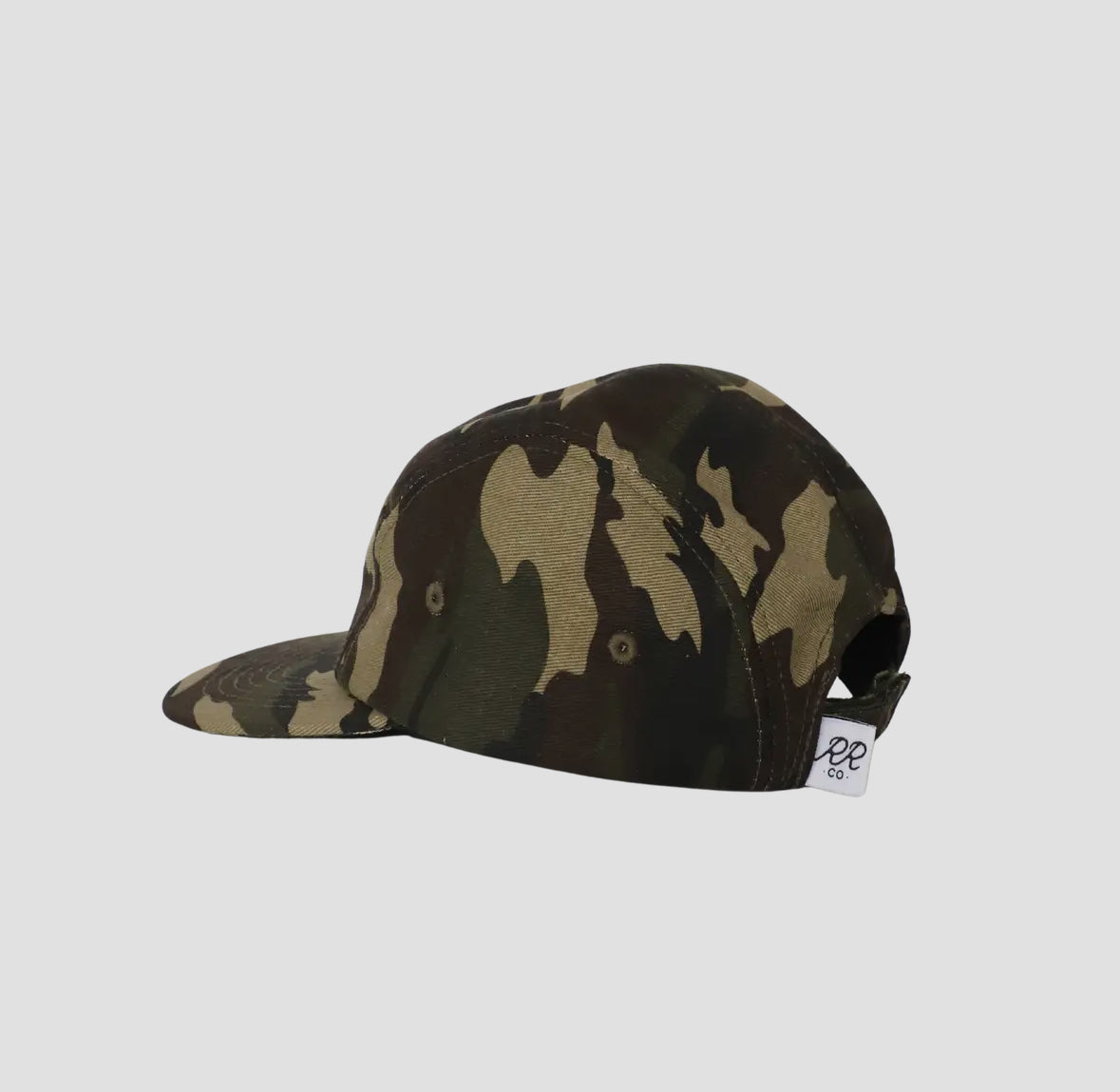 Rad River Camo 5 Panel Hat