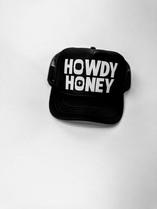 Howdy Honey Trucker Hat [SIZE 2Y - 13Y]