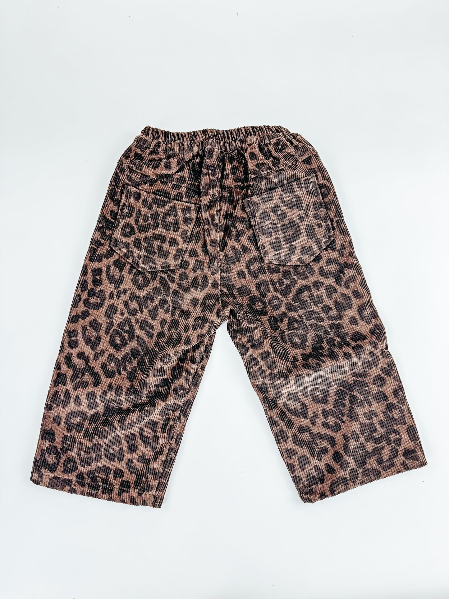 Leopard Corduroy Pant